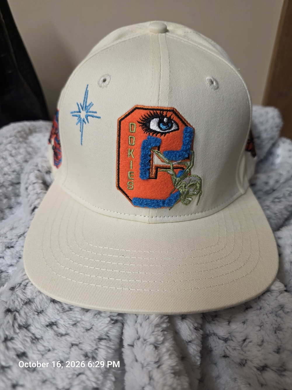 BRAND NEW Cookies SF "Highest Of Highs" Snapback Hat - Natural / Cream